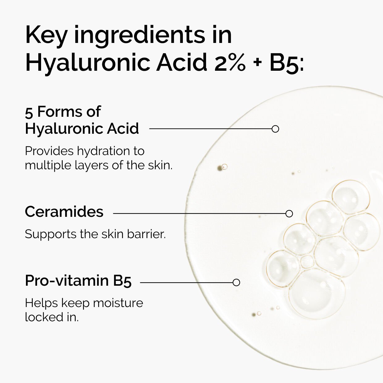 Hyaluronic Acid 2% + B5 (with Ceramides) 30ml - Image 4