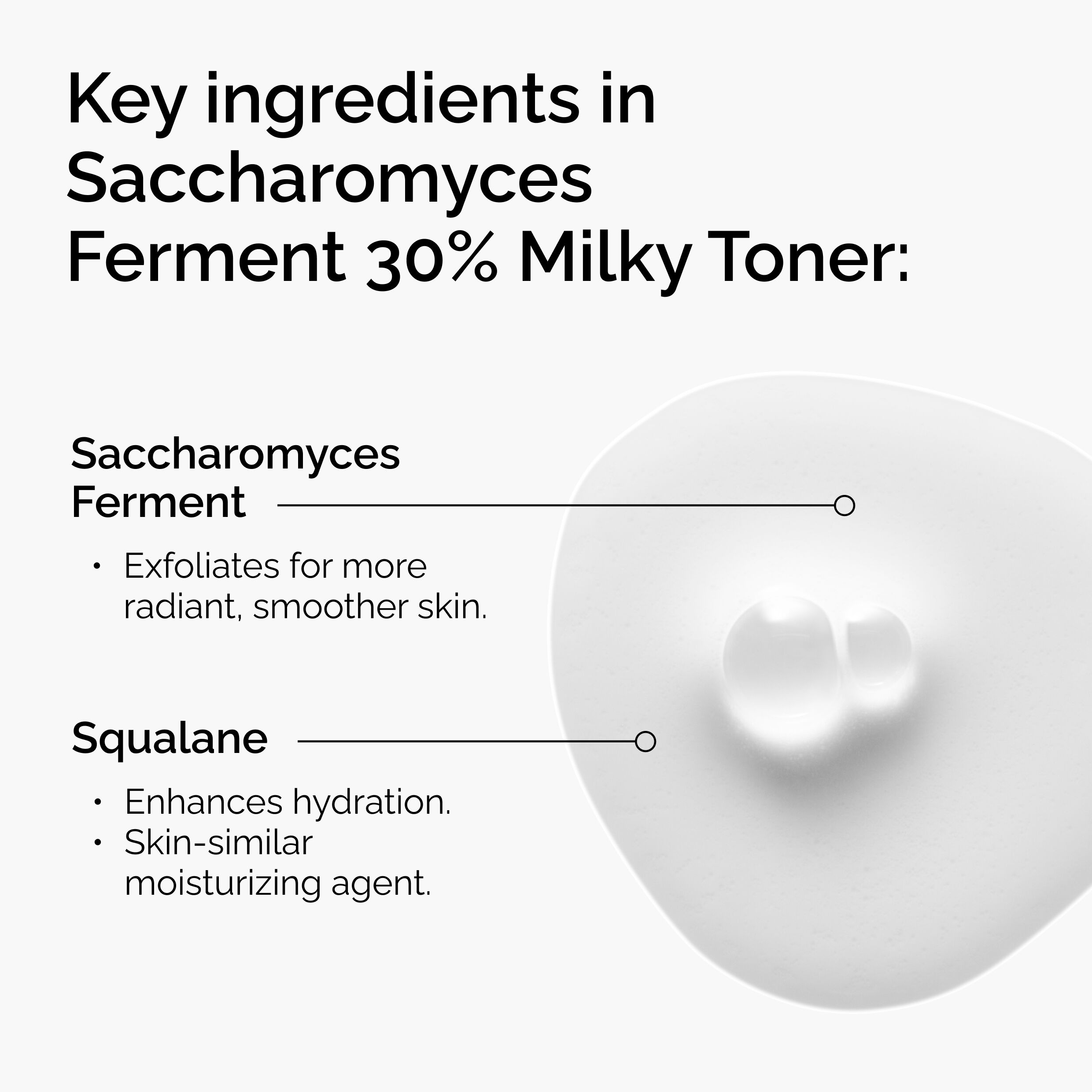 Saccharomyces Ferment 30% Milky Toner 100ml - Image 3
